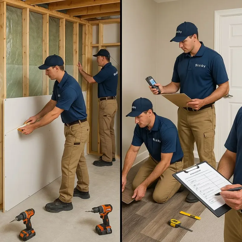 Repairs and Reconstruction process in Siloam Springs, AR