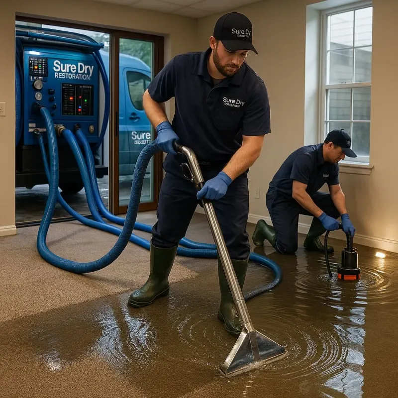 Water Extraction and Removal process in Siloam Springs, AR